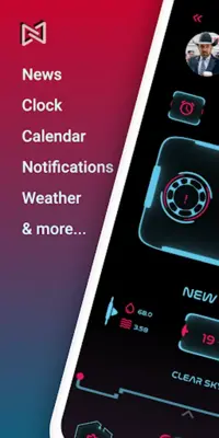 Neo Launcher Hyperion Scifi android App screenshot 9